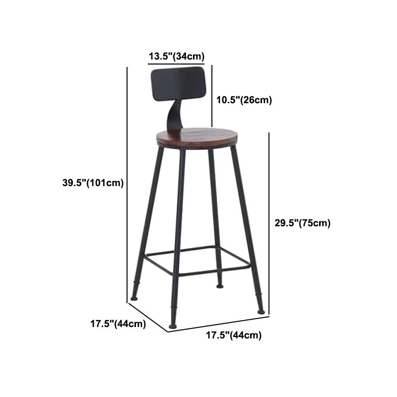 1/4/7 Pieces Modern Rectangular Bar Table Set Wooden Counter Table with High Stools