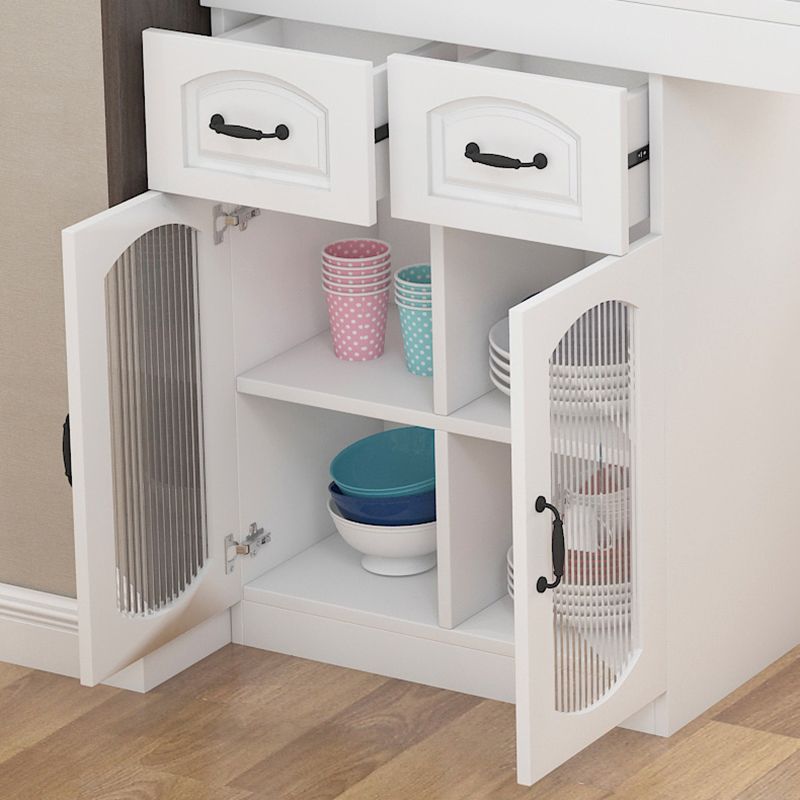 Contemporary Stone Rectangle Bar Height Table for Living Room