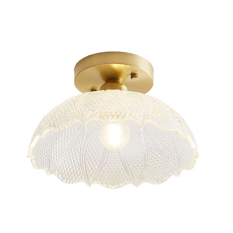 Modern Flush Mount Light Household Glass Flush Mount Ceiling Light Fixture