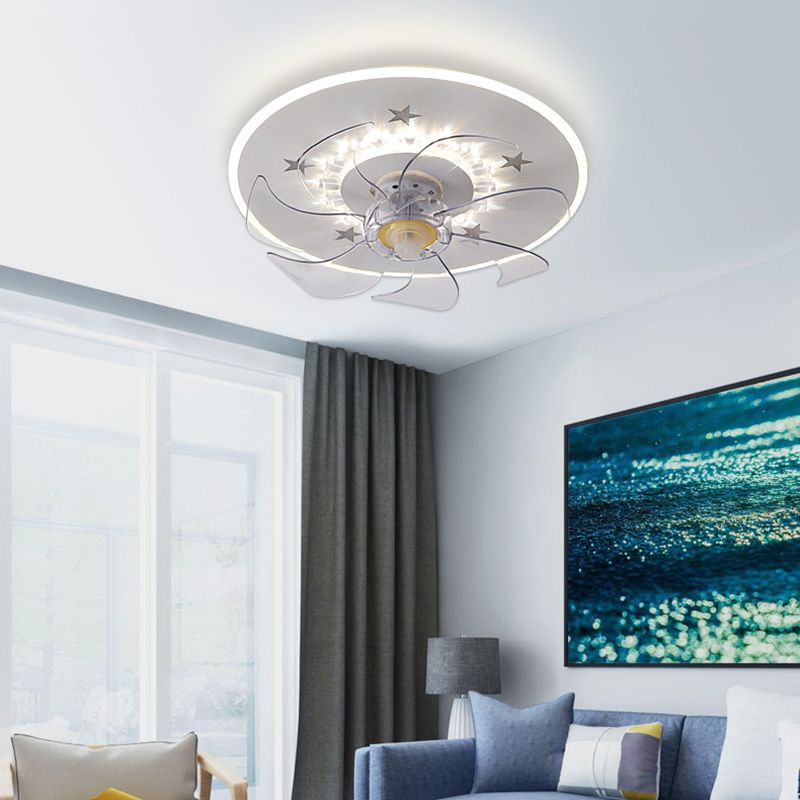 Modern Style Ceiling Fan Lighting Metal Multi Light Ceiling Fan Lighting for Bedroom