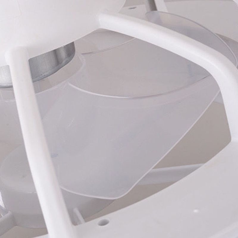 Lámpara de montaje de lavado de led redondo lámpara de ventilador de metal moderno accesorio de luz semi descarga