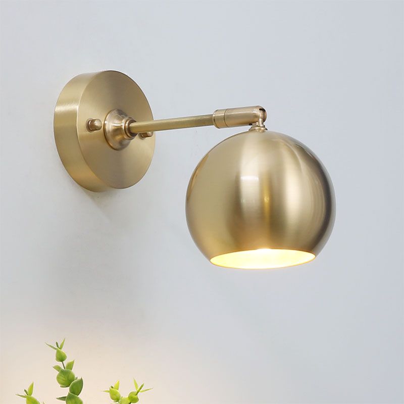 LAME MUR LED BRASS LAMPE MOCHERIST 1 ÉCLAINEMENT MUR MUR METAL LEIL