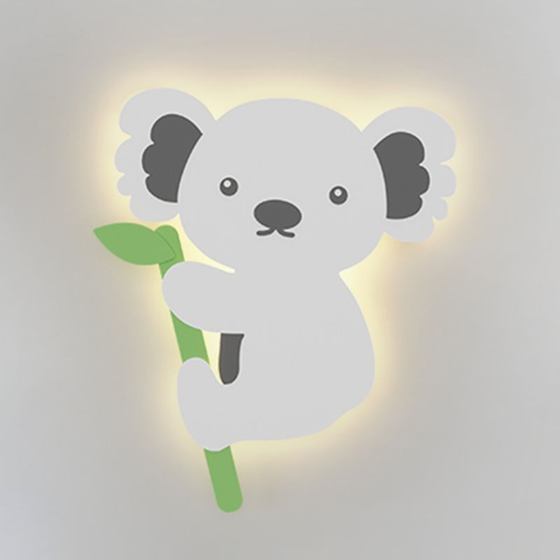 Cartoon Wall Light Fixture Modern Style Metal Wall Mount Lighting