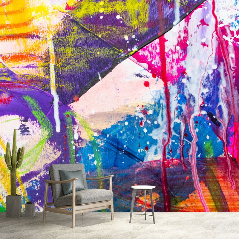 Abstract Wall Mural Personalized Minimalist Wall Covering for Living Room