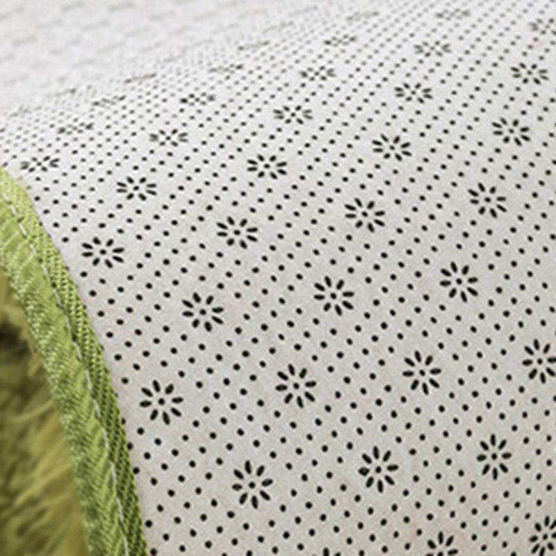 Novelty Plain Shag Rug Polyester Indoor Carpet Non-Slip Backing Area Carpet for Home Decoration