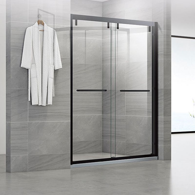 Transparent Tempered Shower Bath Door Scratch Resistant Shower Door