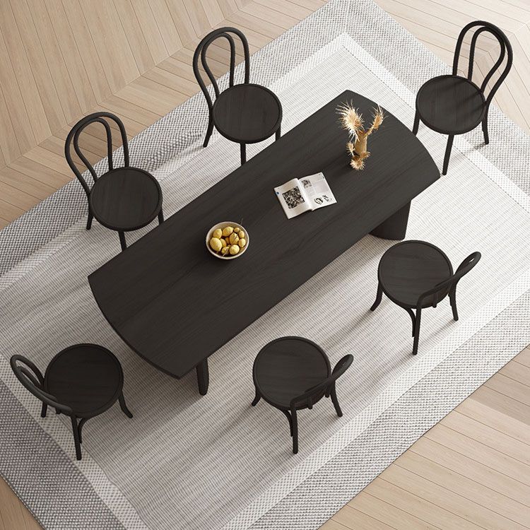 Traditional 1/2/3/4/5/7 Pieces Dining Set Rectangle Wood Dining Table for Dining Room