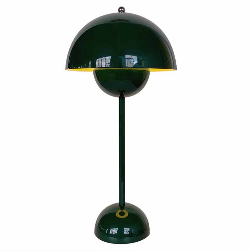 Dome Shape Table Lamp Modern Style Plastic Single Light Table Light