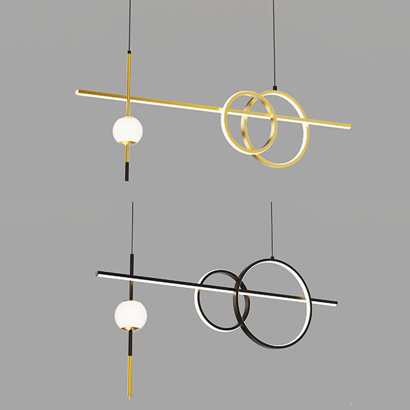 Linear Pendant Lighting Island Light Fixture Modern Kitchen Pendant Light