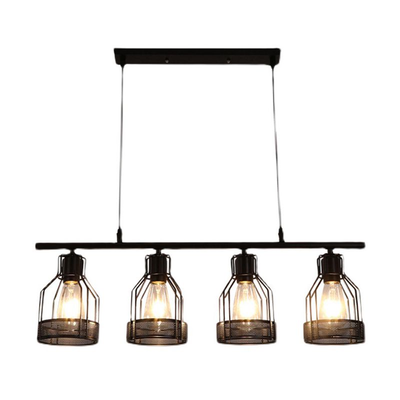 Industrial Style Lantern Hanging Pendant Lights Metal Pendant Light Fixtures