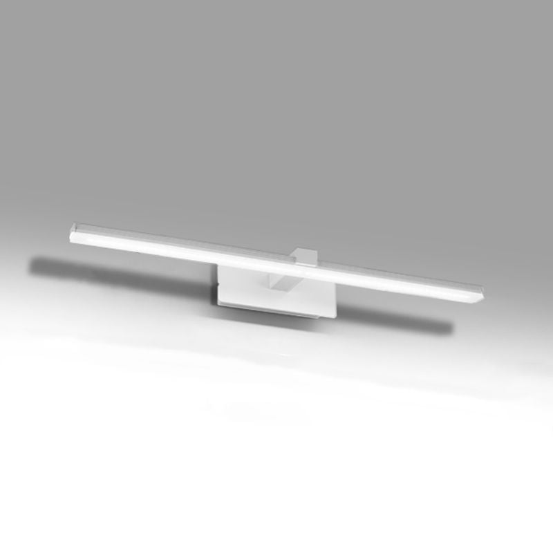 Lampada a specchio da trucco in metallo semplice moderno per bagno