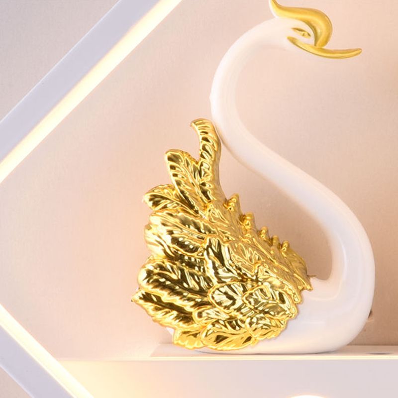 Metal Wall Lights Modern Style 1 Light Wall Sconce for Children's Room