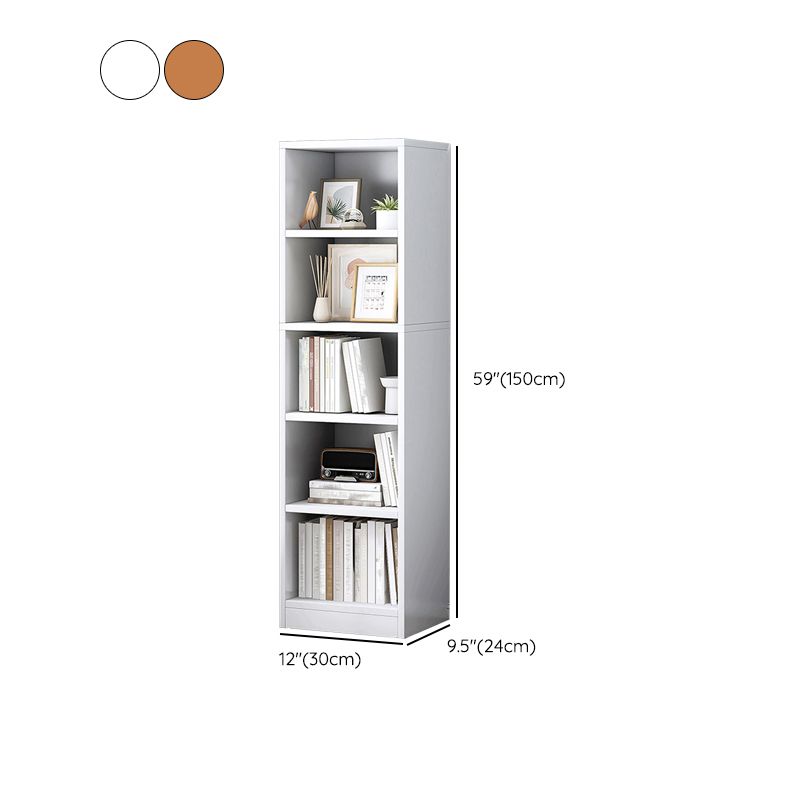 Modern Side Cabinet Standard Wood Storage Cabinet with Shelves