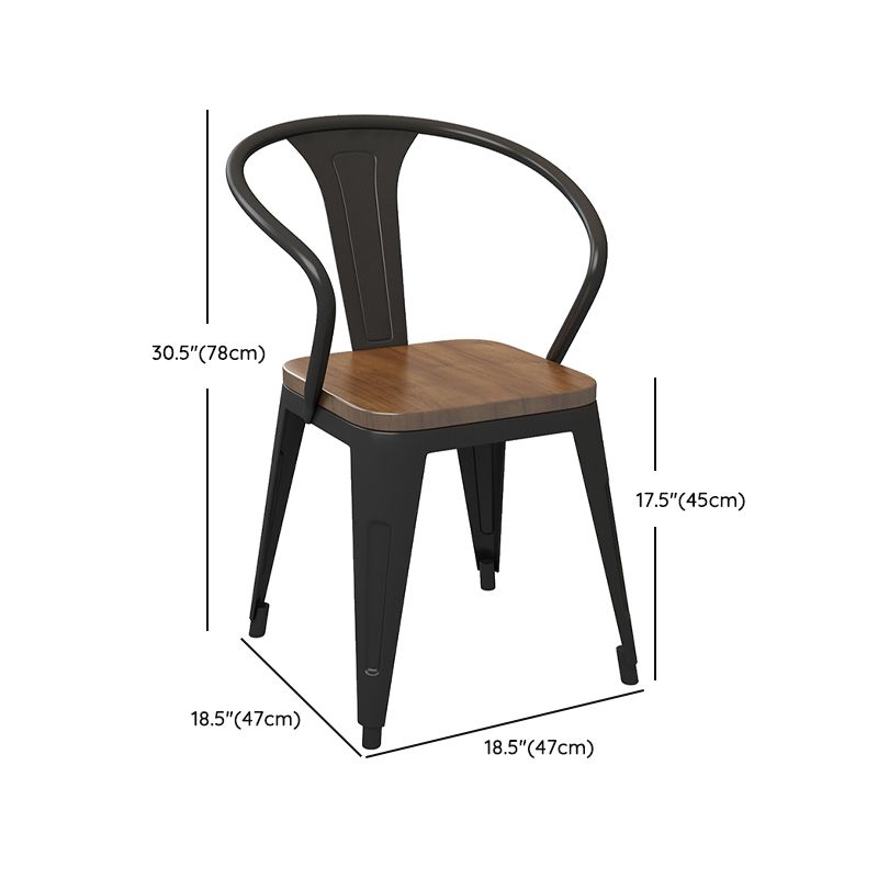 Industrial Rectangle Wood Dining Table 1/5/7 Pieces Dining Set for Barbecue Shop