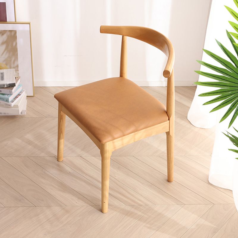 Les chaises de salle à manger de cuisine de style moderne ouvrent l'ensemble de chaise latérale de salle à manger arrière