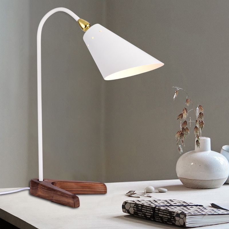 Lampade da tavolo per tazza di metallo in stile moderno 1 luce da tavola
