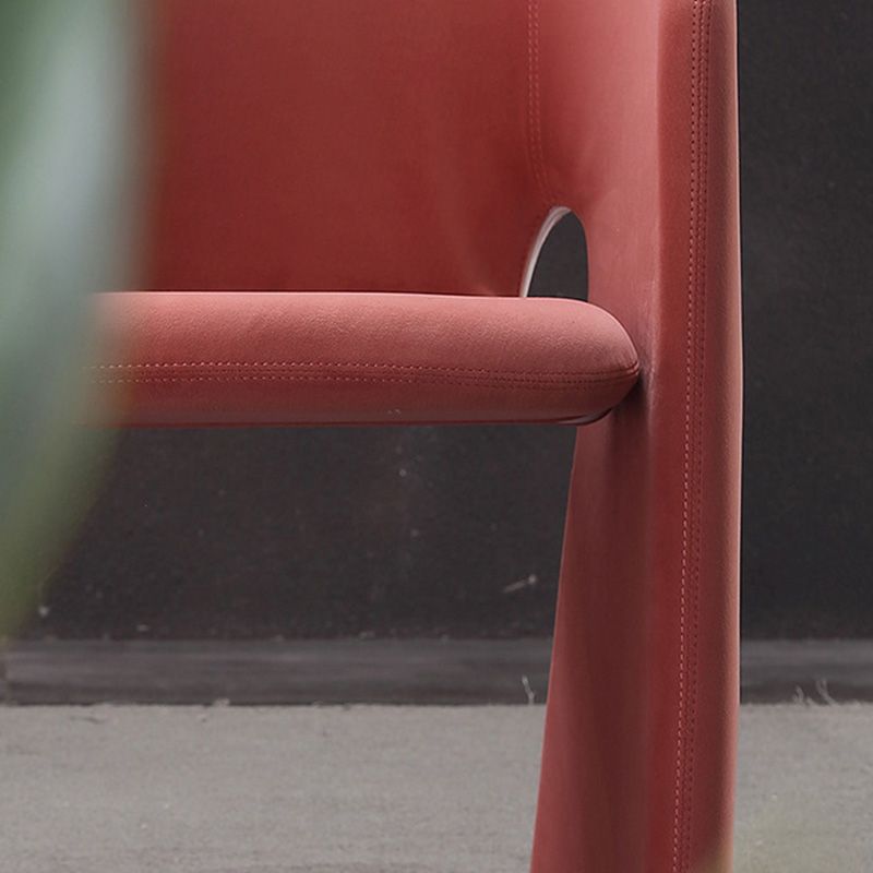 Faux Leather Arms Included Chair 22.8 "L  x 22.4"W x 29.9" H Chair for Living Room