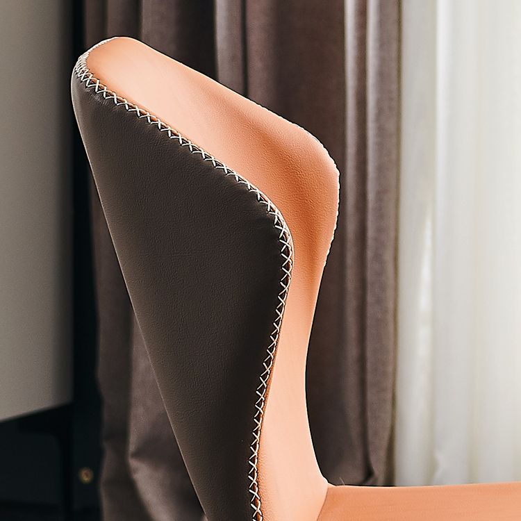 Metal moderno que cena la silla sin brazos del lado del Wingback de la silla para el uso del restaurante