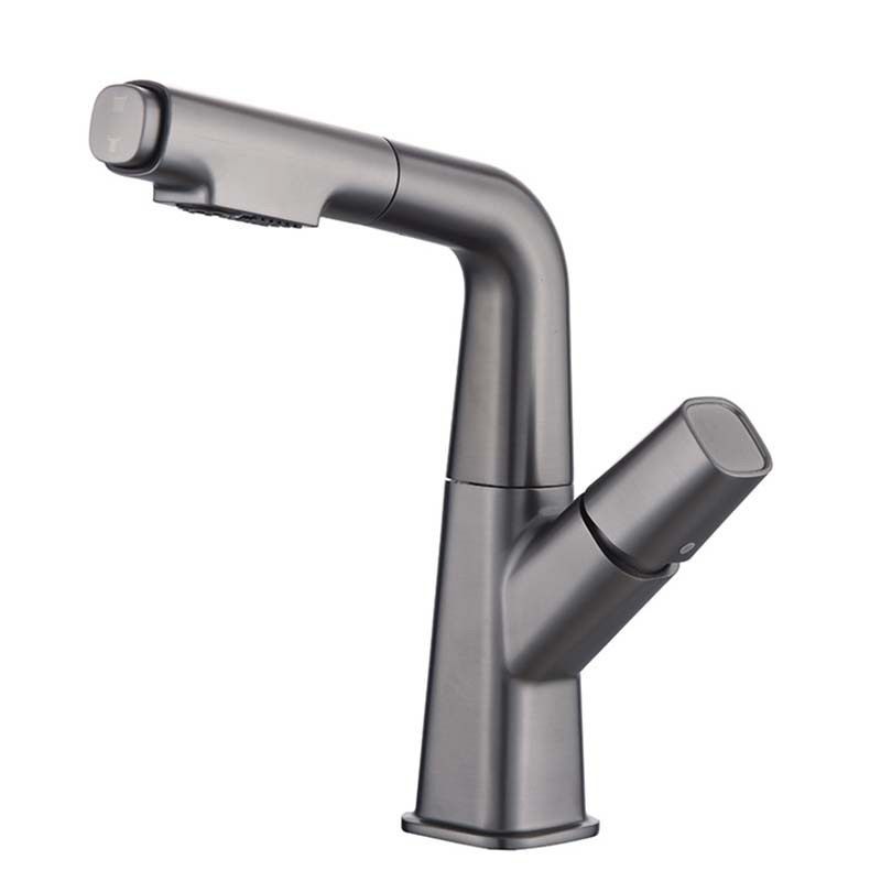 Contemporary Centerset Faucets Single Handle Faucets for Bathroom