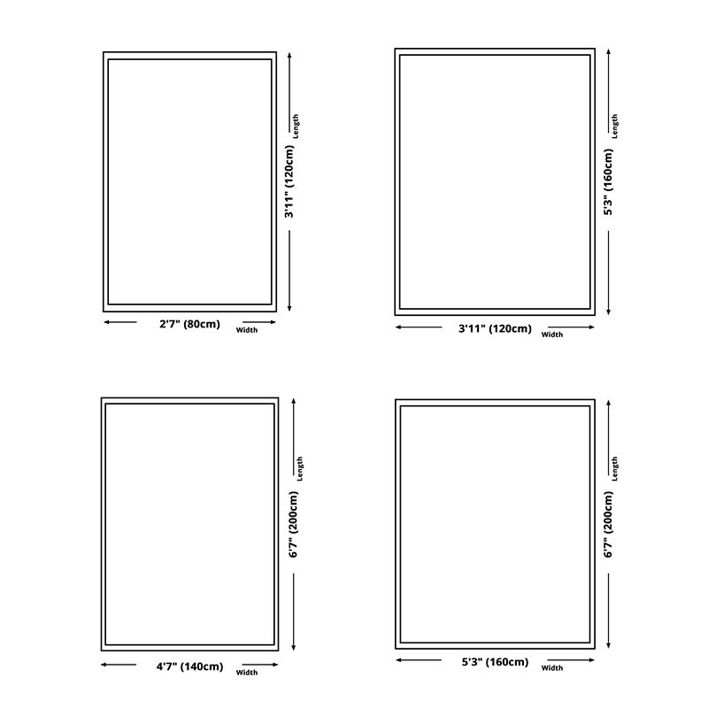 Orange Modern Carpet Polyester Graphic Carpet Stain Resistant Carpet for Home Decor