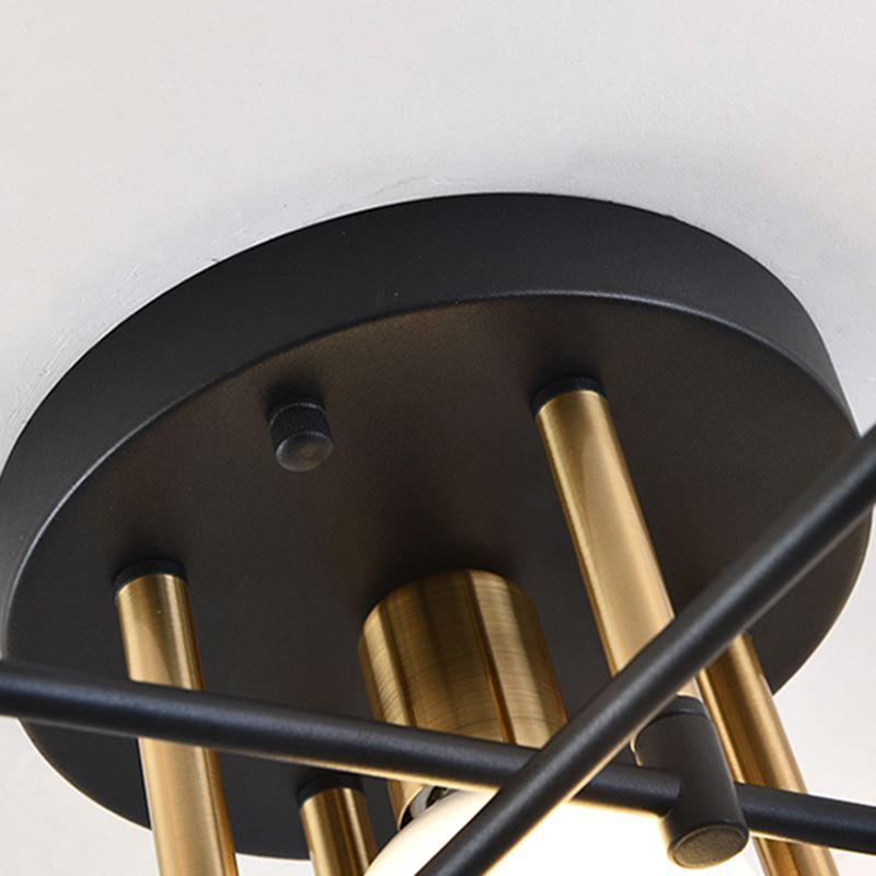 Nordic Style Iron Ceiling Lamp Adjustable Ceiling Light for Living Room