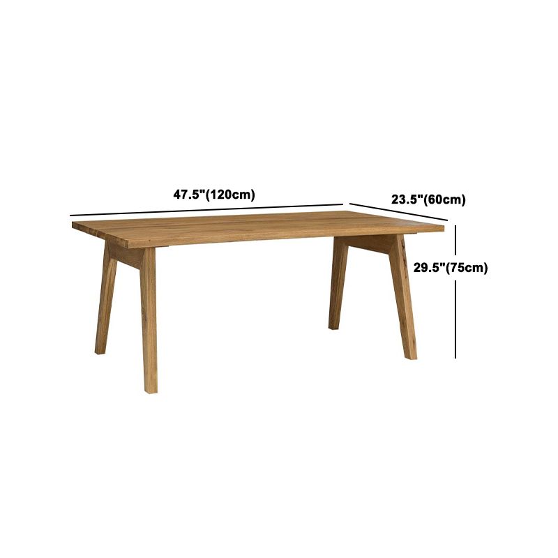 Modern 1/10 Pieces Dining Set Rectangle Pine Wood Dining Table for Dining Room
