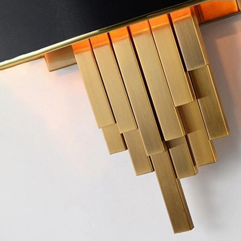 Lámpara de pared de 2 lámparas de pared de pared creativa moderna para el dormitorio de la pared de 2 luces