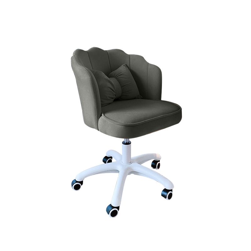 Armless Desk Chair Modern No Distressing Ergonomic Office Chair