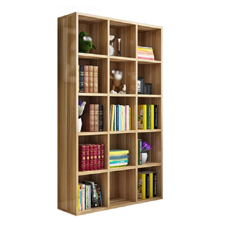 Manufactured Wood Standard Bookshelf Scandinavian Bookshelf for Study Room
