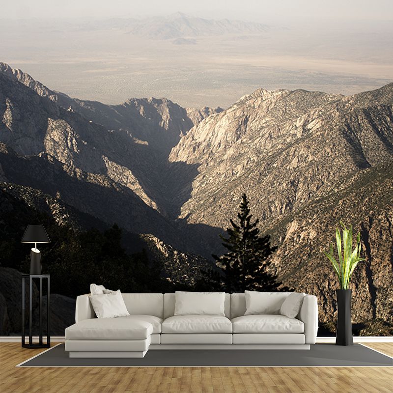 Mountain Mural Wallpaper Custom-Printed Wall Art for Dining Room Decoration