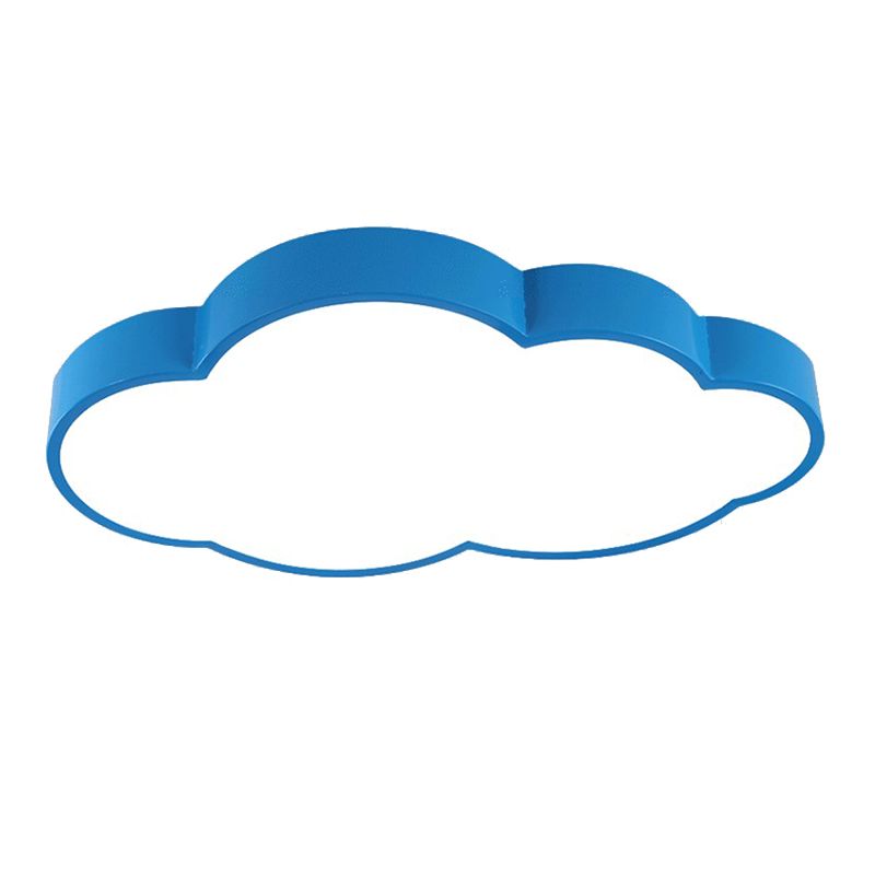 Plafonnier encastré nuage de style moderne en métal 1 lumière LED luminaire encastré