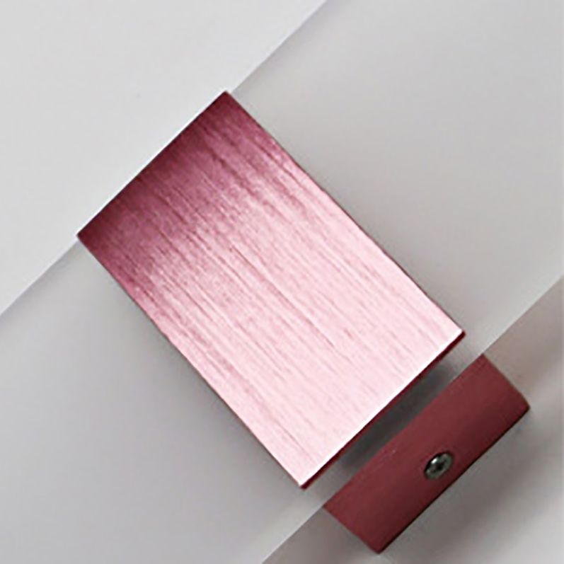 Iluminación moderna de pared LED Iluminación minimalista de pared con sombra acrílica para pasillo