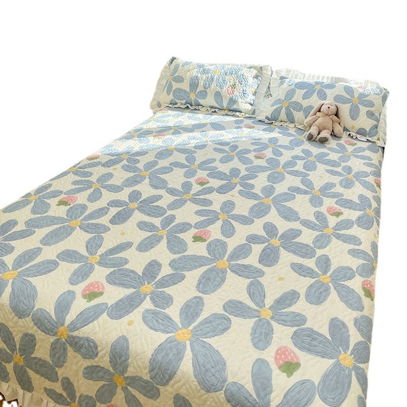 Cotton Sheet Fade Resistant Twill Non-Pilling Breathable Printing Bed Sheet