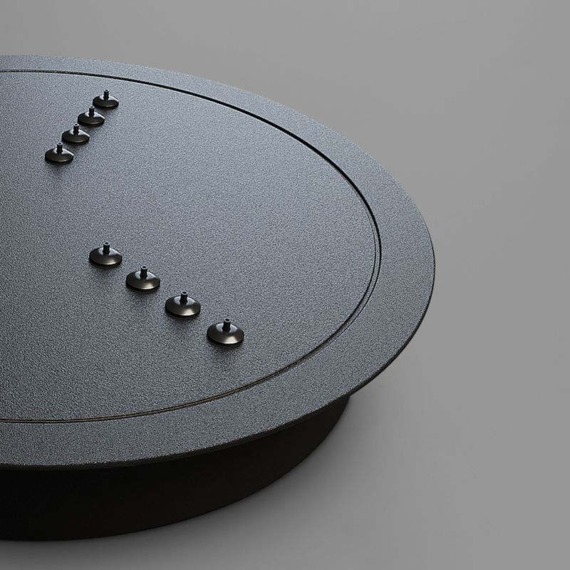 Dining Room One Head Pendant Light Black Metal LED Simple Ceiling Pendant Lamp