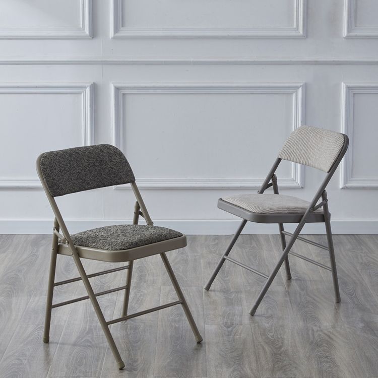 Chaise d'intérieur et d'extérieur moderne, chaises d'appoint de salle à manger à dossier ouvert sans accoudoirs en métal