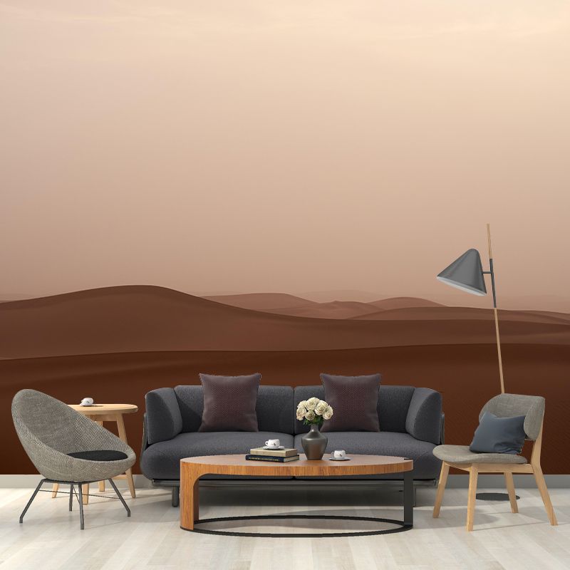 Custom Made Huge Desert Mural Wallpaper Contemporary Style Living Room Wall Mural