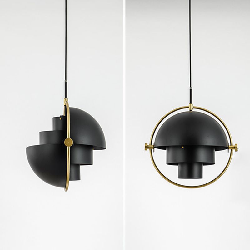 Deformierbares Design kreatives hängendes hanges leichte postmoderne Stil Single Lampe Suspension Anhängerlampe für Schlafzimmer