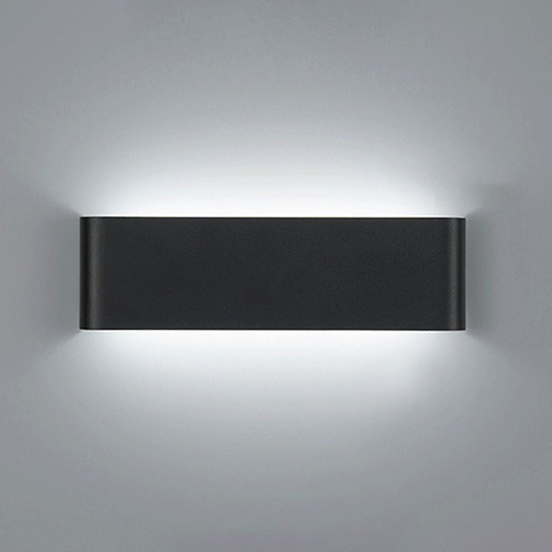 Aparte de pared de estilo simple Rectángulo de pared de pared aplastante para dormitorio