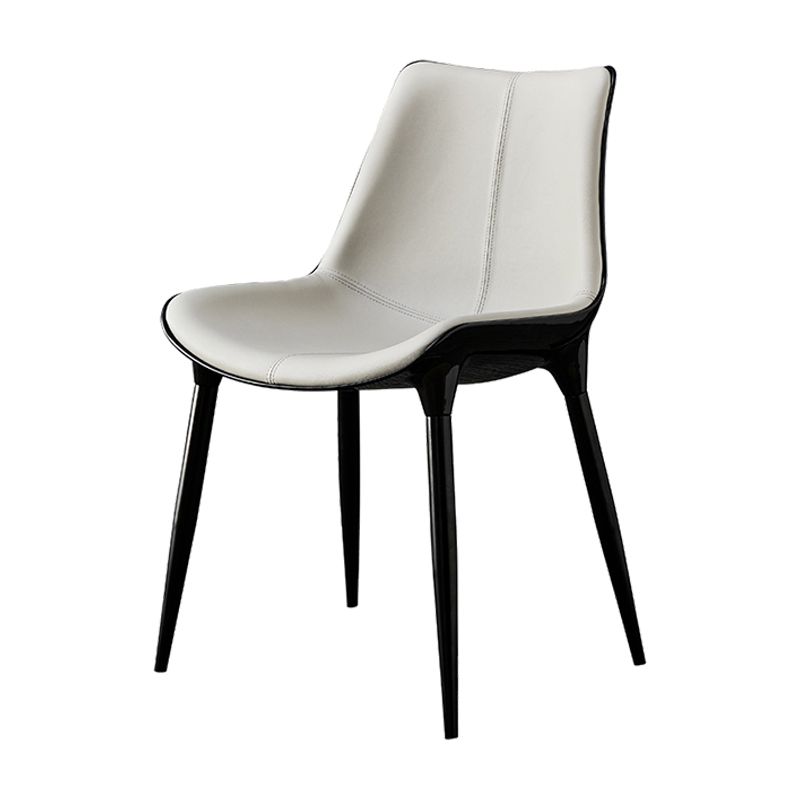 1/3/4/5/7 PCS Metal Modern Dining Room Ensemble avec table rectangle et chaises