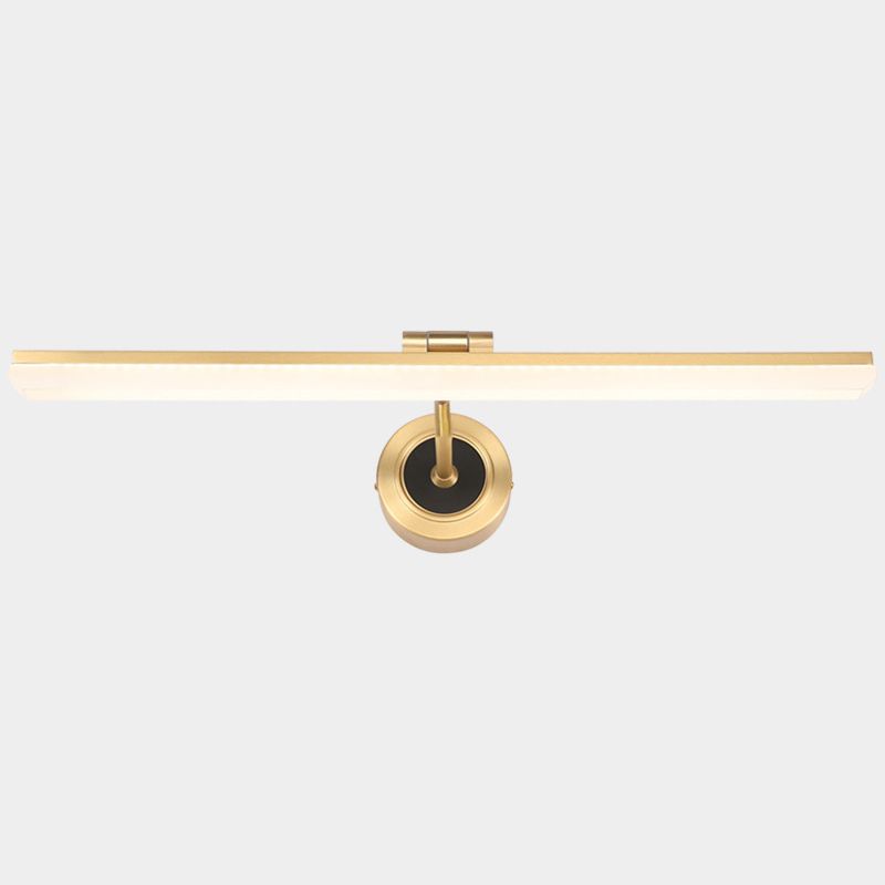 Swing bras LED Bath Board minimalisme Murmalisme en acrylique Mur Vanité Lumière pour la salle de bain