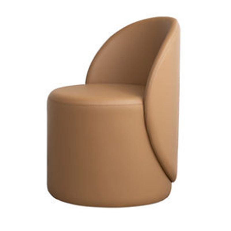 Armless Chair 21.6" L X20.0"W X29.9"H Swivel Chair for Living Room