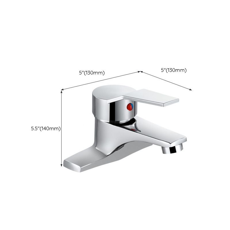Vessel Sink Bathroom Faucet 2 Hole Faucets Chrome Lever Handle