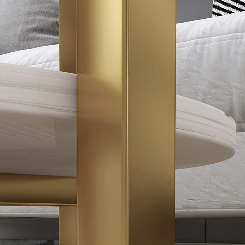 16"H Contemporary Coffee Table Single Wood Coffee Cocktail Table