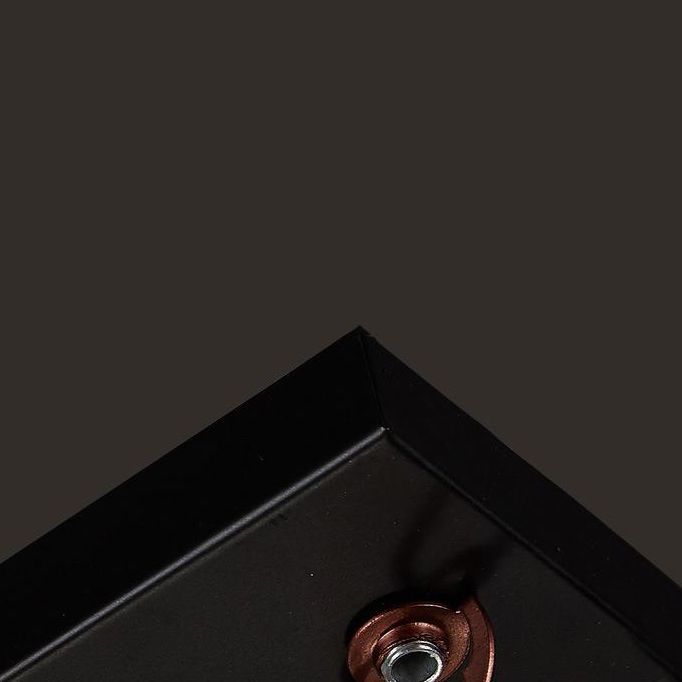 Linear Shape Pendant Light Modern Style Wood 10 Lights Hanging Lamp in Brown