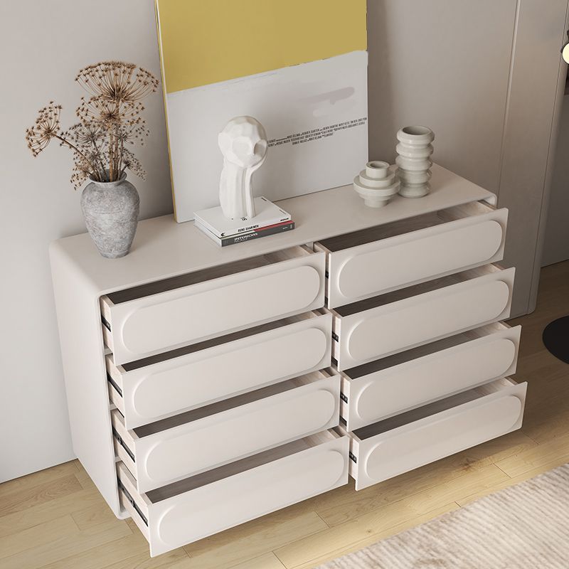 Modernism Horizontal Double Dresser Wood Storage Lingerie Chest for Room