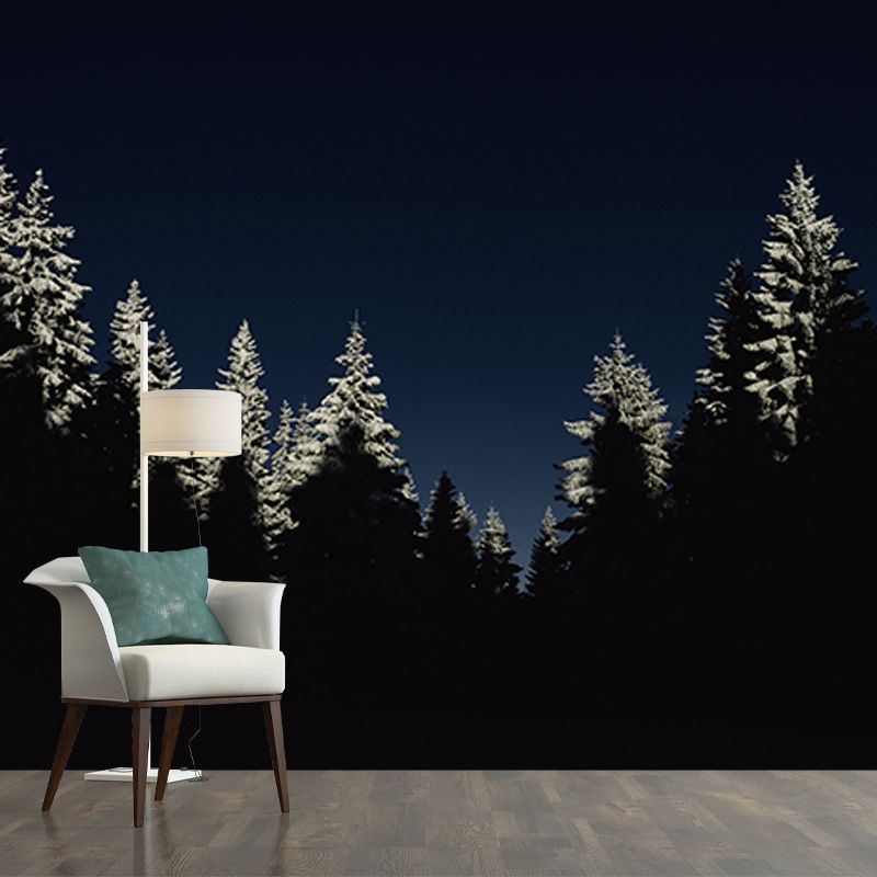 Environmental Wall Mural Wallpaper Forest Living Room Wall Mural