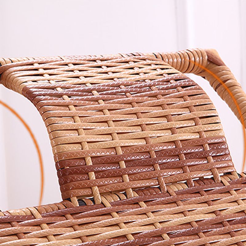 Indoor Rattan Rocking Chair Mid-Century Modern Rocking Chair
