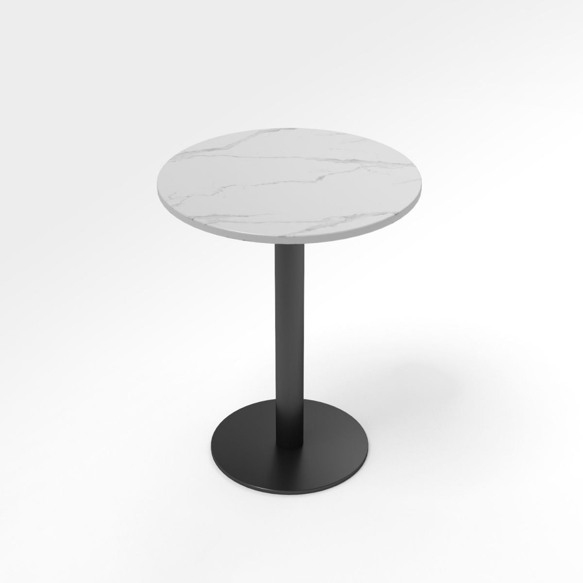 Mesa de comedor moderna de piedra sinterizada, mesa de comedor con marco negro para comedor