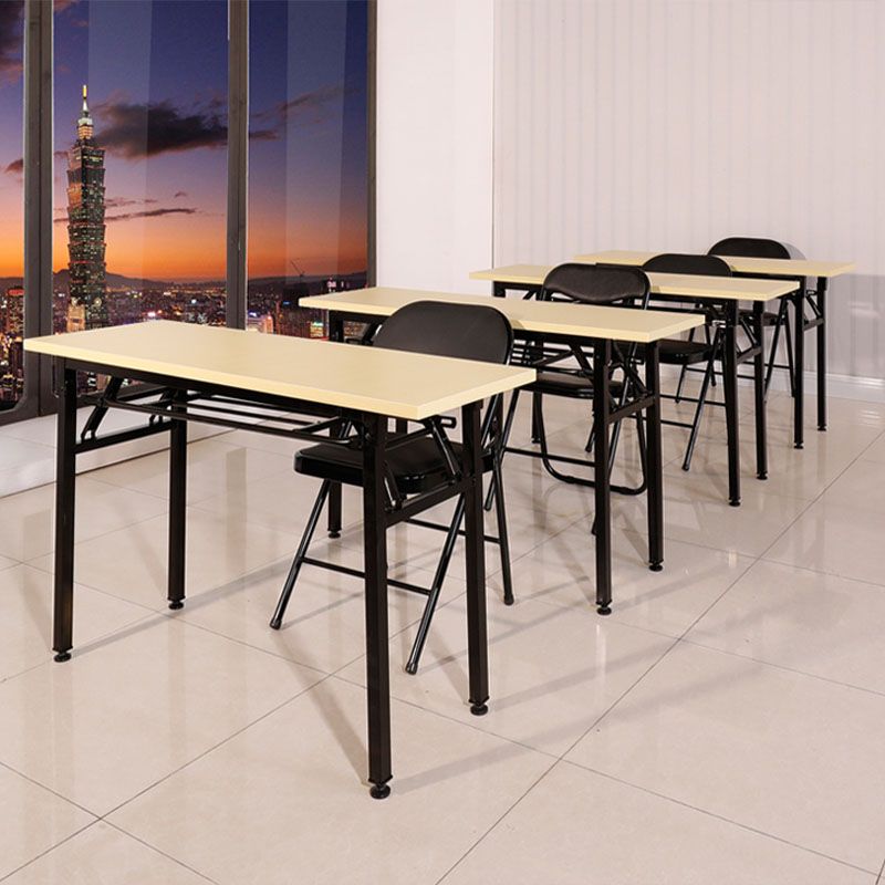 Modern Leather Management Desk Chair Armless Upholstered Office Chair