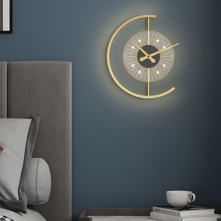 Lampada da parete Postmodern LED Postmodern LED Postmodern a muro di superficie geometrica nera e oro